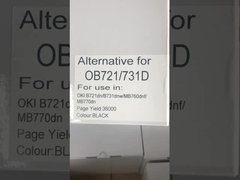 Compatible Toner Cartridge Black 45439002 Voor OKI B731 MB770 Printer Toner Kit Hoge capaciteit