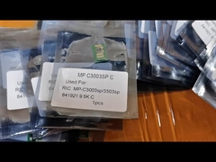 Kleurtonerchip (Cyan) 841921 voor Rioch MP C2003 C2503 C3003 C3503 C2011 C4503 C5503 C6003 C2004 C2