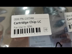 Toner Cartridge Reset Chip C8774W Light Cyan voor HP 02XL 3110 3210 3310 8250 C5140 C5150 C5180 C6150