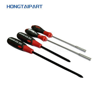 kopen Cr-V stalen schroevendraaierset met dubbele kleur Soft Grip Professionele schroevendraaiers met gekruiste magnetische kop online vervaardiging