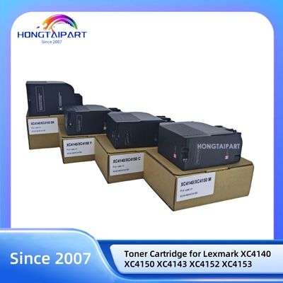 kopen Compatibele toner K24B6720 C24B6717 M24B6718 Y24B6719 Voor Lexmark XC4140 XC4150 XC4143 XC4152 Cyan toner cartridge online vervaardiging