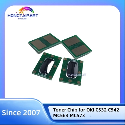 kopen Tonerchip 46490608 46490607 46490605 46490606 voor OKI C532 C542 MC563 MC573 Compatibel online vervaardiging