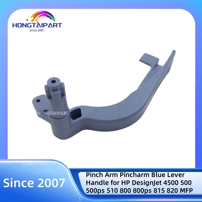 kopen Pinch Arm Pincharm Blue Lever Handle C7769-60181 C7770-60015 C7769-60617 voor HP DesignJet 4500 500 500ps 510 800 800ps 815 820 MFP T1100 Originele online vervaardiging