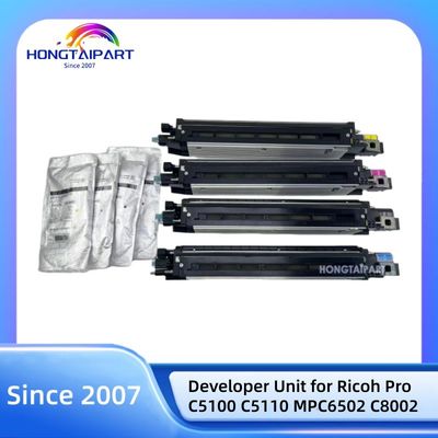 kopen Refurb Ricoh Developer Unit D1362206 D1362207 D1380150 D1382201 D1382205 for Ricoh Pro C5100 C5110 MPC6502 C8002 online vervaardiging