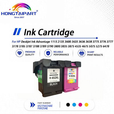 kopen 652 Inktcartridge F6V24AE F6V25AE voor HP Deskjet 1115 2135 3600 3635 3636 3638 online vervaardiging