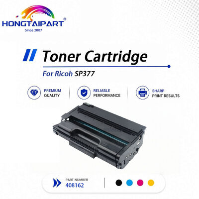 kopen Compatibele 408162 zwarte tonercartridge voor Ricoh SP377 zwart-wit printertoner online vervaardiging