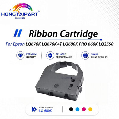 Kopen Duidelijke afdruk Lange service Epson LQ-680K lintcartridge voor LQ670K LQ670K + T LQ680K PRO 660K LQ2550 printer online vervaardiging