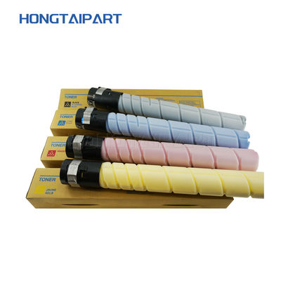 CMYK-Toner Patroon TN221 A8K3130 A8K3230 A8K3330 A8K3430 voor Konica Minolta Bizhub C227 C287 C7528