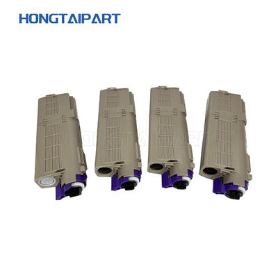 Kleur Toner Cartridge 46490608 46490607 46490606 46490605 Voor OKI C542 C542dn C532 C532dn Toner Kit