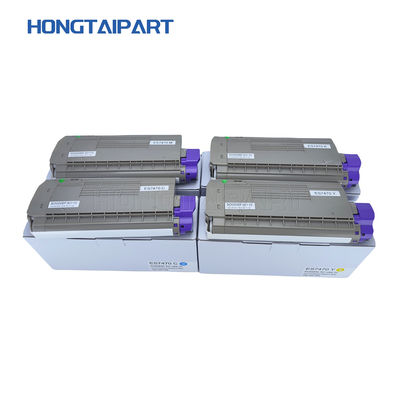 Compatibele kleurtoner cartridge CMYK 45396213 45396214 45396215 45396216 Voor OKI ES7470 ES7480 ES7460 Printer toner kit