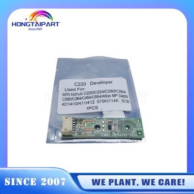 Ontwikkelaar Chip Voor Konica Minolta Bizhub C220 C224 C280 C284 C 360 C364 C454 C554 Aficio MP D400 401 410 411 412 570K 114K