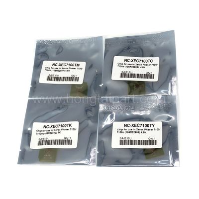 Toner Patroon Chip For Xerox phaser 7100 7100N (106R02606 106R02607 106R02608 106R02612)