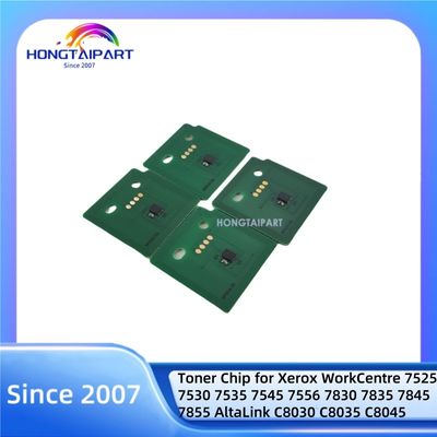 Toner Chip-BK Y M C 006R01509 006R01510 006R01511 006R01512 Voor Xerox WorkCentre 7525 7530 7535 7545 7556 7830 7835 7845 7855 AltaLink C8030 C8035 C8045 C8055