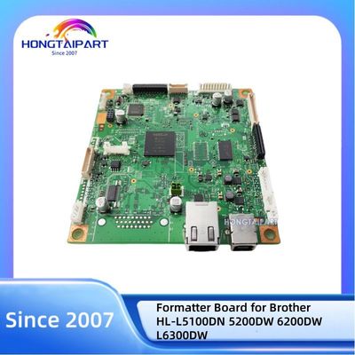 Formatter Board voor Brother HL-L5100DN 5200DW 6200DW L6300DW Hongtaipart Printer Spare Parts Formatter Board Mainboard Moederbord Control Board