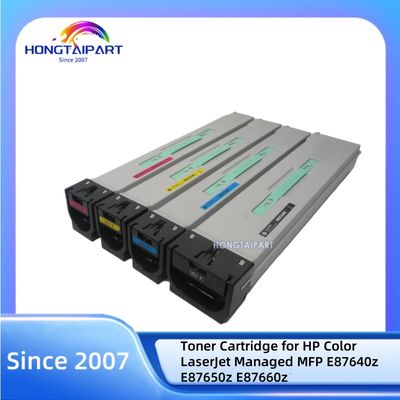 CMYK toner cartridge W9050MC W9051MC W9052MC W9053MC Voor HP Color LaserJet Managed MFP E87640z E87650z E87660z Printer