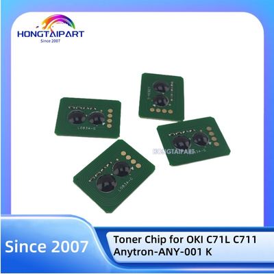 Compatibele tonercip voor OKI C71L C711 Anytron-ANY-001 K