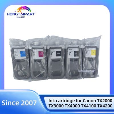 Inktcartridge PFI-710 voor Canon TX2000 TX3000 TX4000 TX4100 TX4200 PFI-710BK PFI-710C PFI-710M PFI-710MBK PFI-710Y Kleurcartridges Reserveonderdelen Vervangingsbenodigdheden Hongtaipart