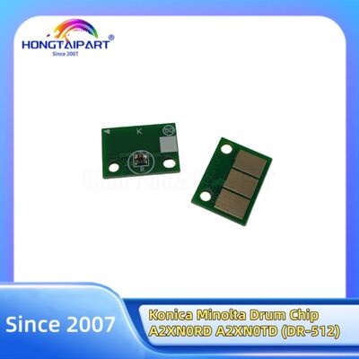 Drumchip voor Konica Minolta BH C224 C364 C284 C454 C554 C224e C284e C454e C258 C308 A2XN0RD (DR-512K) A2XN0TD (DR-512) DK-512 DK512 Spare parts Supplies Hongtaipart
