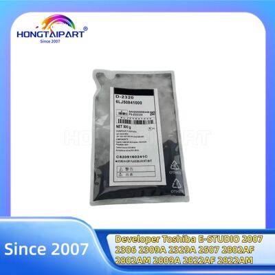 Ontwikkelaar D-2505 6LJ83445000 voor Toshiba E-STUDIO 2007 2306 2309A 2329A 2507 2802AF 2802AM 2809A 2822AF 2822AM 2823AM 2829A Poeder kantoorbenodigdheden