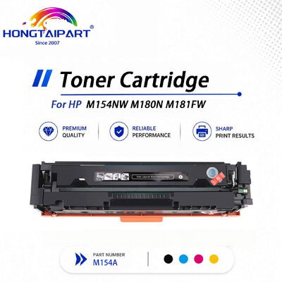 Levendige kleuren Tonercartridge met laag afval M154A voor HP M154NW M180N M181FW