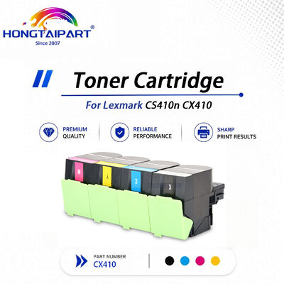Helder beeld Laag defect Lexmark CX410-tonercartridge voor CS410n CX410 multifunctionele kantoorprinter
