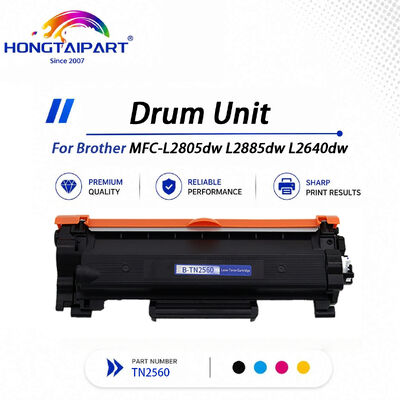 Consistente toner TN2560 toner en DR2560 drumeenheid Anti-fading compatibel voor Brother MFC-L2805dw L2885dw L2640dw