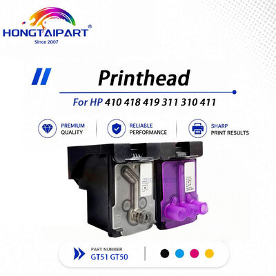Nozzle-intact GT51 Printkop Verstoppingsbestendig Val-uniform Compatibel voor HP GT50 Inkttank 410 418 419 311 310 411