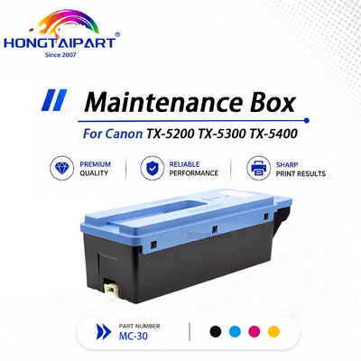 Absorptieverbeterde MC‐30 Onderhoudsdoos Afvalinkt Tank Leak-proof Chip-herkenbaar Compatibel Voor Canon TX‐5200 TX‐5300 TX‐5400