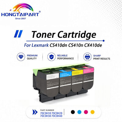 Helder beeld Laag defect Lexmark CX410-tonercartridge voor CS410n CX410 multifunctionele kantoorprinter