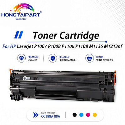Scherpe zwarte tonercartridge CC388A 88A voor HP Laserjet P1007 P1008 P1106 P1108 M1136 M1213nf