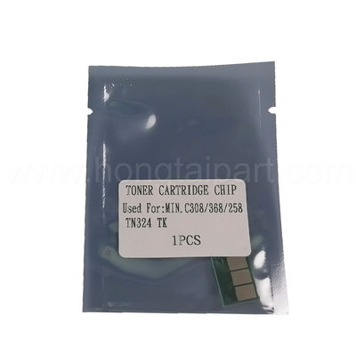 Toner Spaander voor Konica Minolta-Bhc 258 308 368 Hete Verkooptoner van TN324 Trommel Chip High Quality en Stabiel & Met lange levensuur